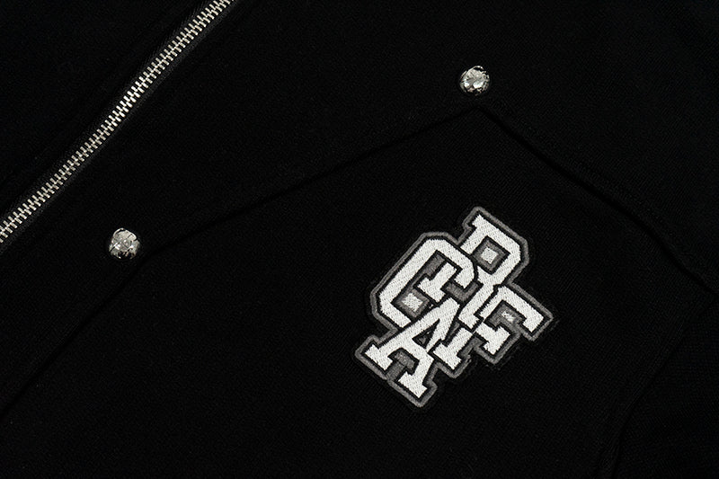 GRAF&WU Lumberjack Streetwear Oversize Zip-up Hoodie