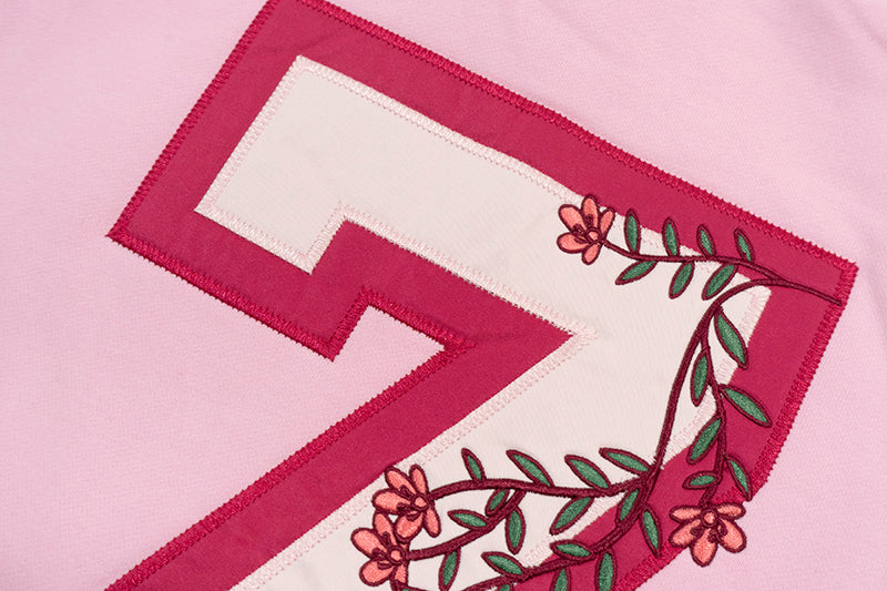 GRAF&WU Blokecore Football Team Floral Angel Devil Fleece Hoodie