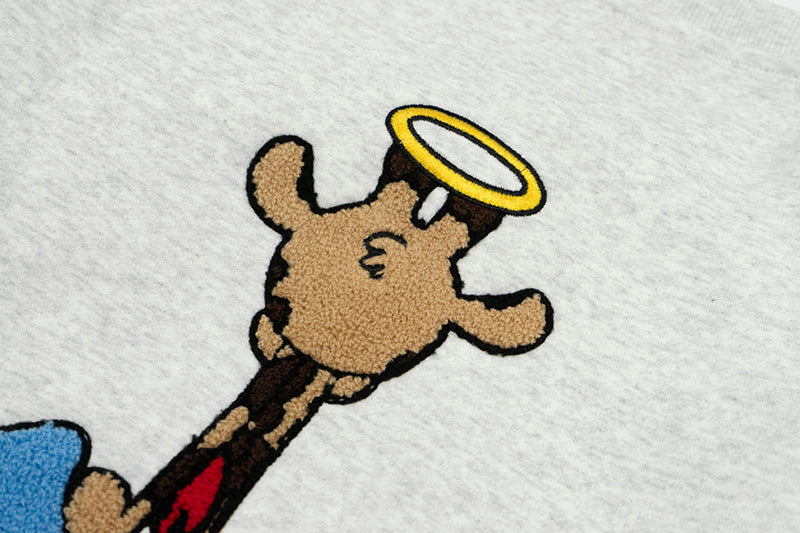 GRAF&WU Love Hate Angels Demons Giraffe Fleece Sweatshirt