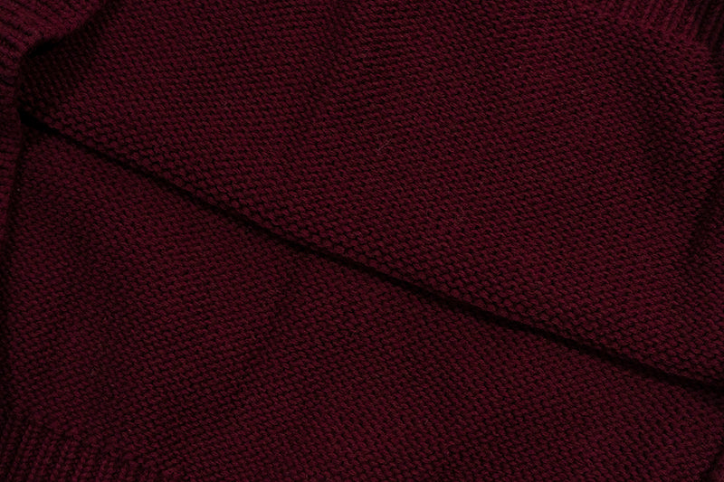 GRAF&WU Letter AK47 Little Angel Knitted Warm Sweater