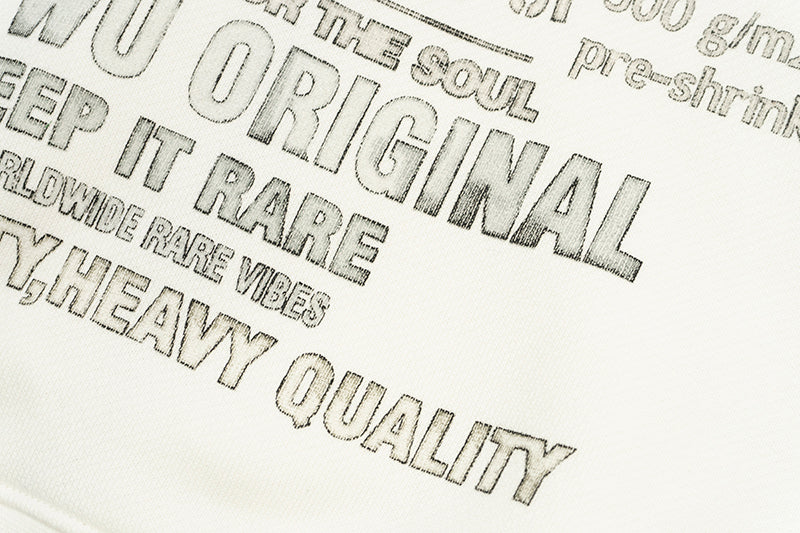 GRAF&WU Vintage AK47 Angel Barn Thick Fleece Zip-up Hoodie