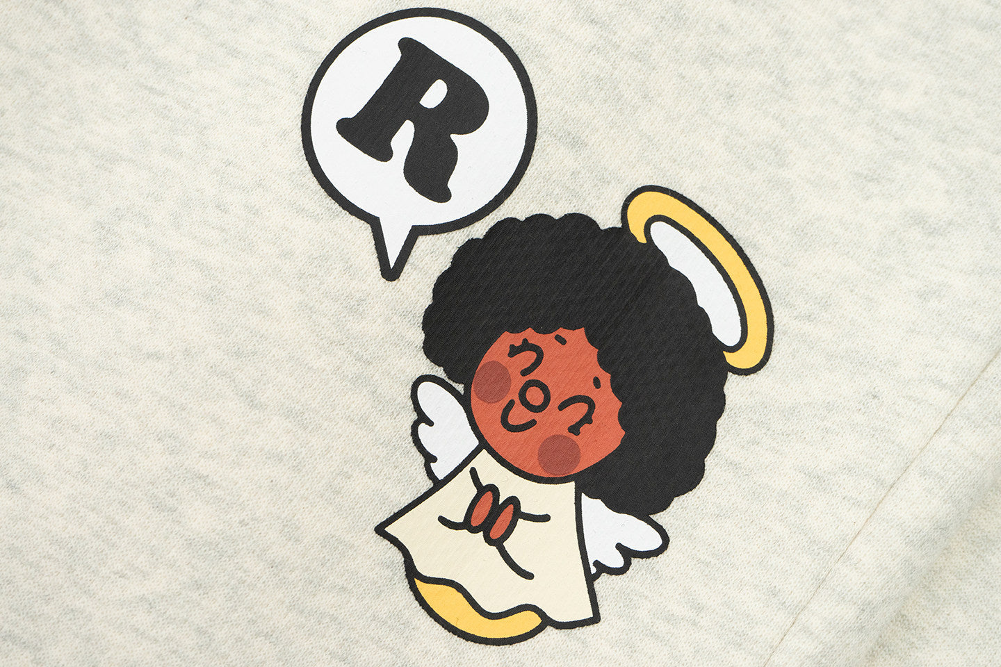 GRAF&WU 4 Praying Girls Angel Character Graphic Sweatpants