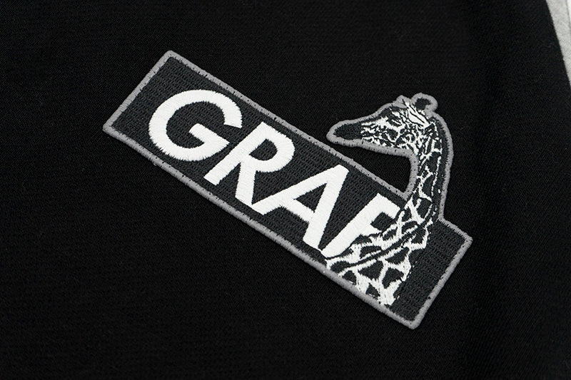 GRAF&WU Bloke Core Soccer-style Fashion Zip-up Hoodie