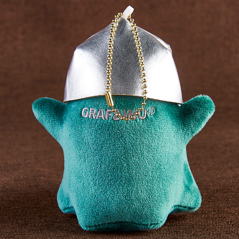 GRAF&WU Old School BooGhost2.0 Rapper Trendy Doll Bag Charm