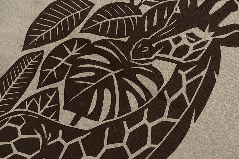 GRAF&WU Jungle Monstera giraffe Fshion Design T-shirt