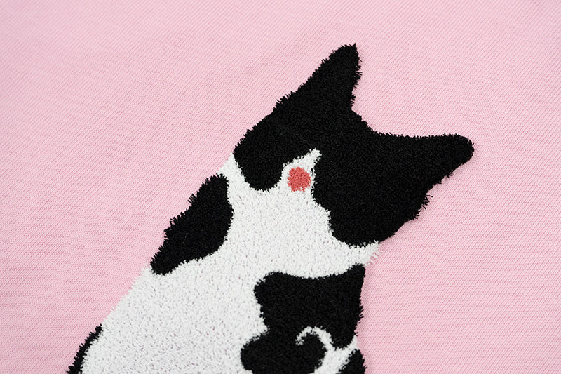GRAF&WU Cow Cat Fashion T-Shirts