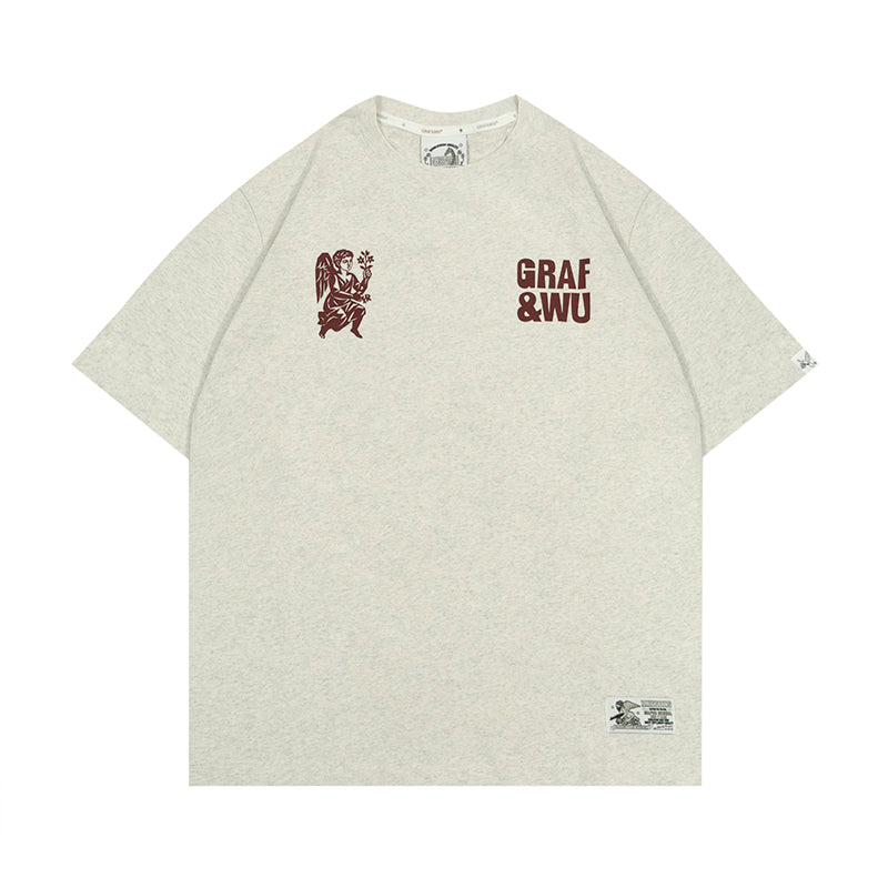 GRAF&WU Angel GW Guardian Peace Prayer T-Shirts