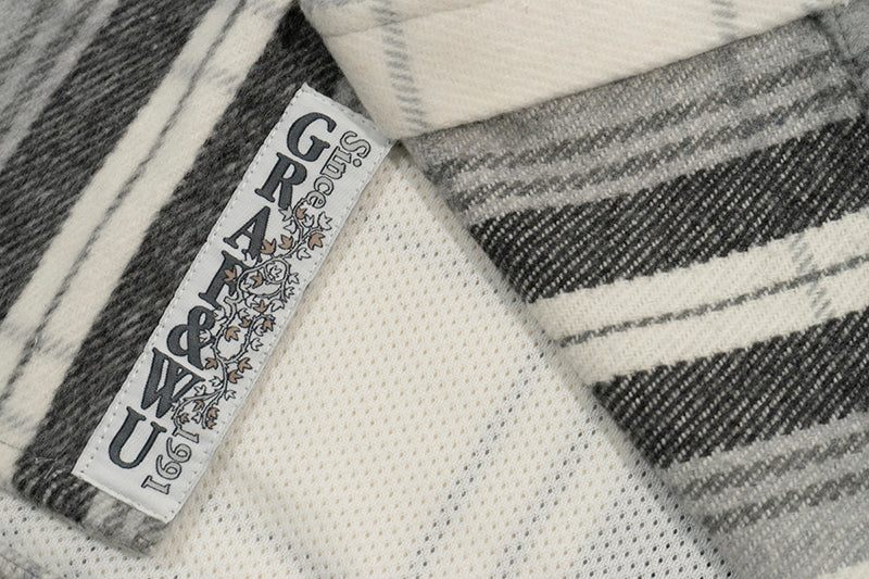 GRAF&WU Brand Keep It Real Embroidered Streetwear Fashion Shirt