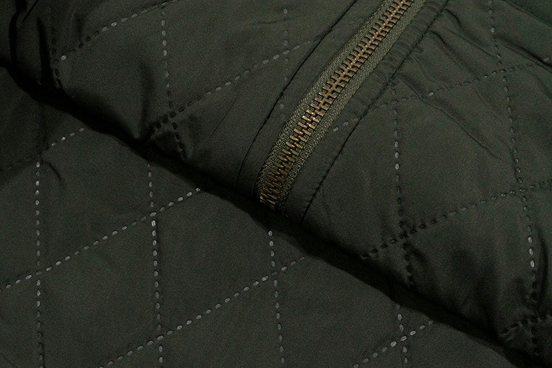 GRAF&WU Leather Collar Luxury Wool Retro Plaid Detroit Jacket