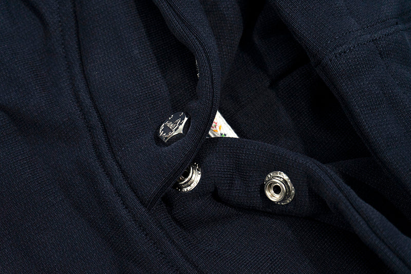 GRAF&WU Metal Buckle Street Loose Deer Angel Sweatshirt Hoodie