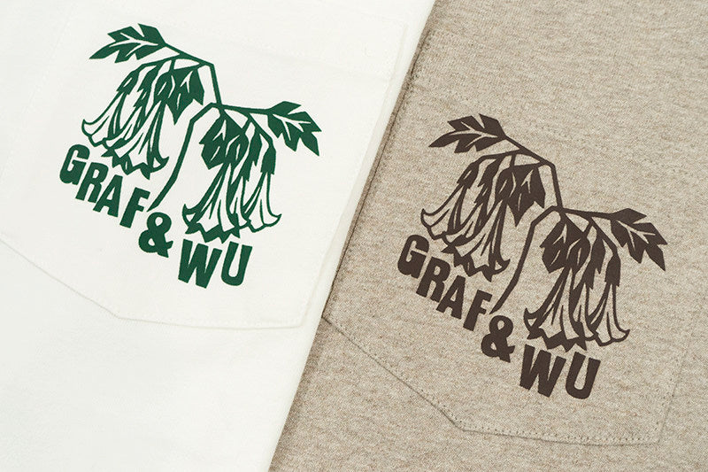 GRAF&WU Jungle Monstera giraffe Fshion Design T-shirt