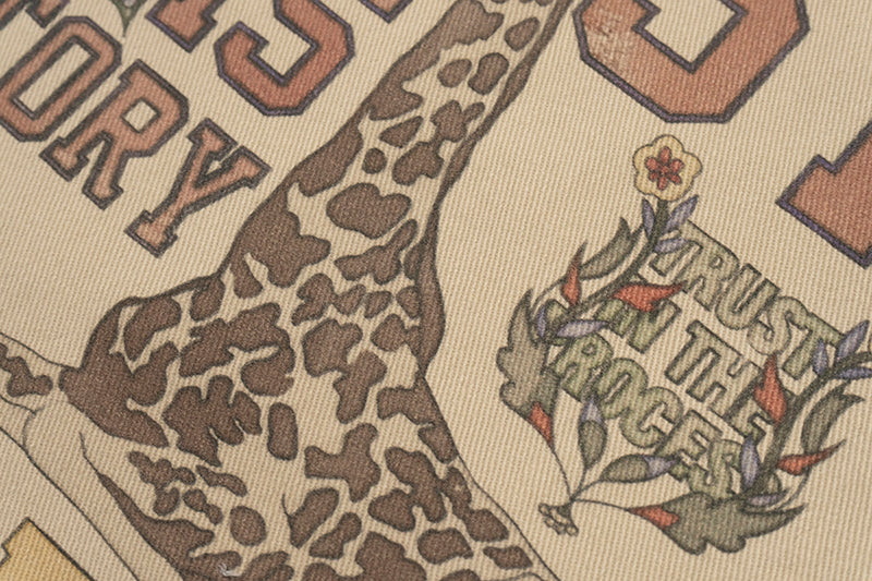 GRAF&WU Brand LOGO Angel Goddess Printing Cargo Pants