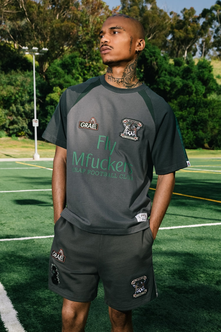 GRAF&WU Football Club Embroidery T-shirts