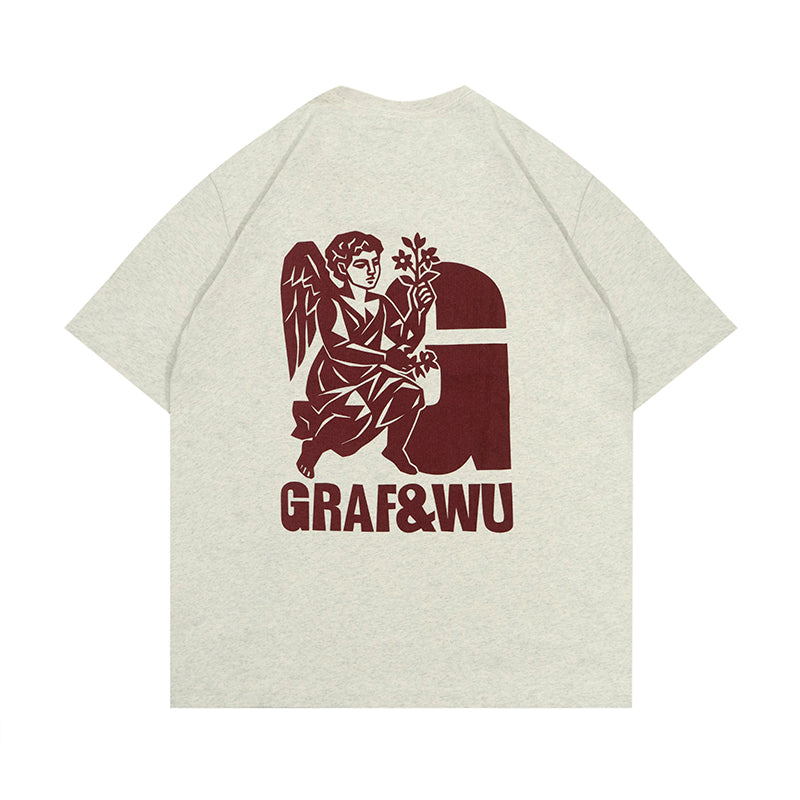GRAF&WU Angel GW Guardian Peace Prayer T-Shirts