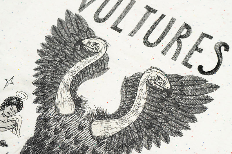 GRAF&WU Vultures Angel Graphic Hoodie Aesthetic Sweatshirt