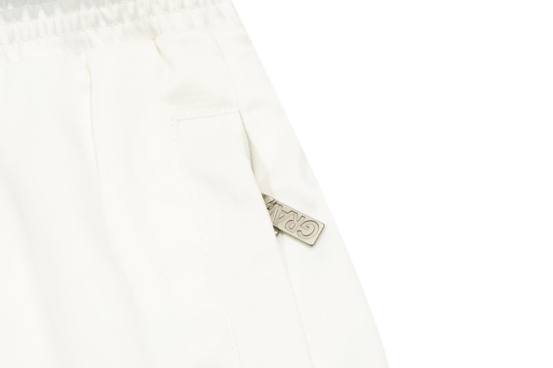 GRAFWU AK47 Angel Acetate Satin Shorts