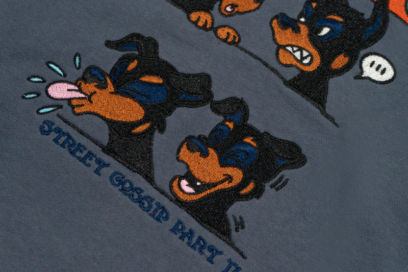 GRAF&WU Street Gossip Series Angel Bunny Doberman Hoodie