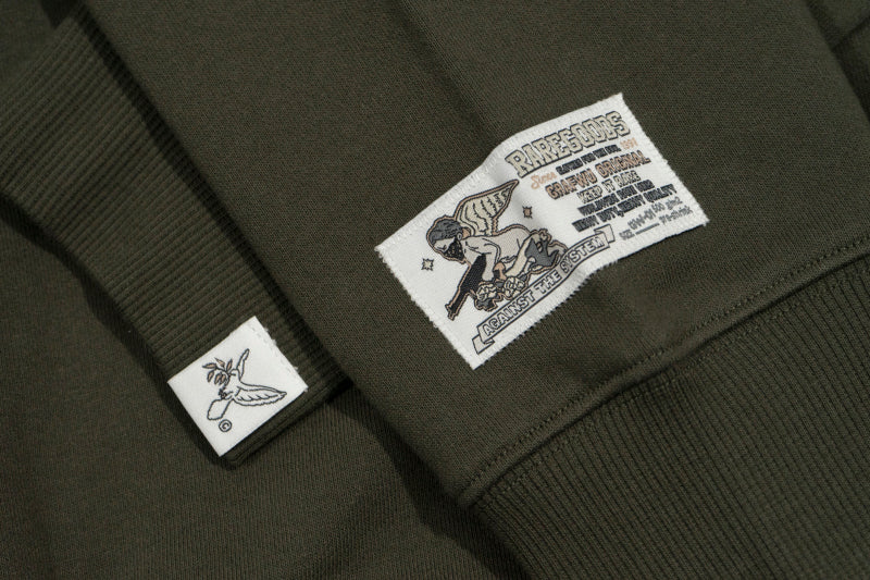 GRAF&WU World Famous Paintings Mona Lisa Cute Ghost Character Hoodie