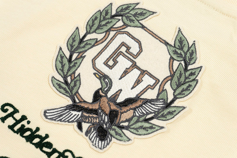 GRAF&WU Hidden Attack Camouflage Loose Raglan Long-Sleeve T-Shirt