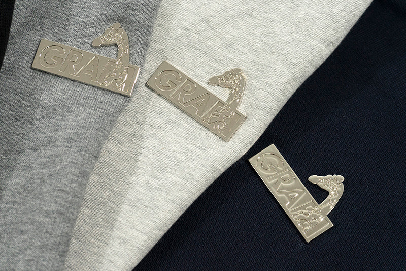 GRAF&WU Metal Buckle Street Loose Deer Angel Sweatshirt Hoodie