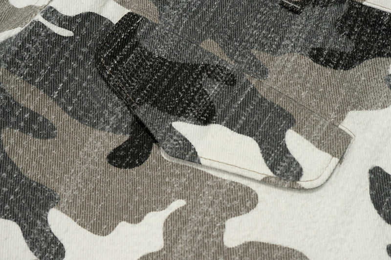 GRAF&WU Retro M65 Camouflage Leopard Cargo