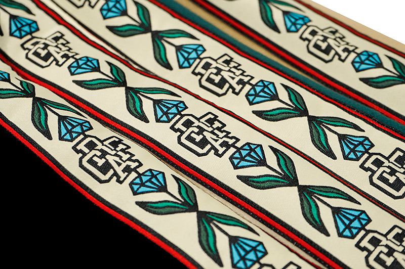 GRAF&WU Intellectual Property Flowers Embroidered Fleece Hoodie