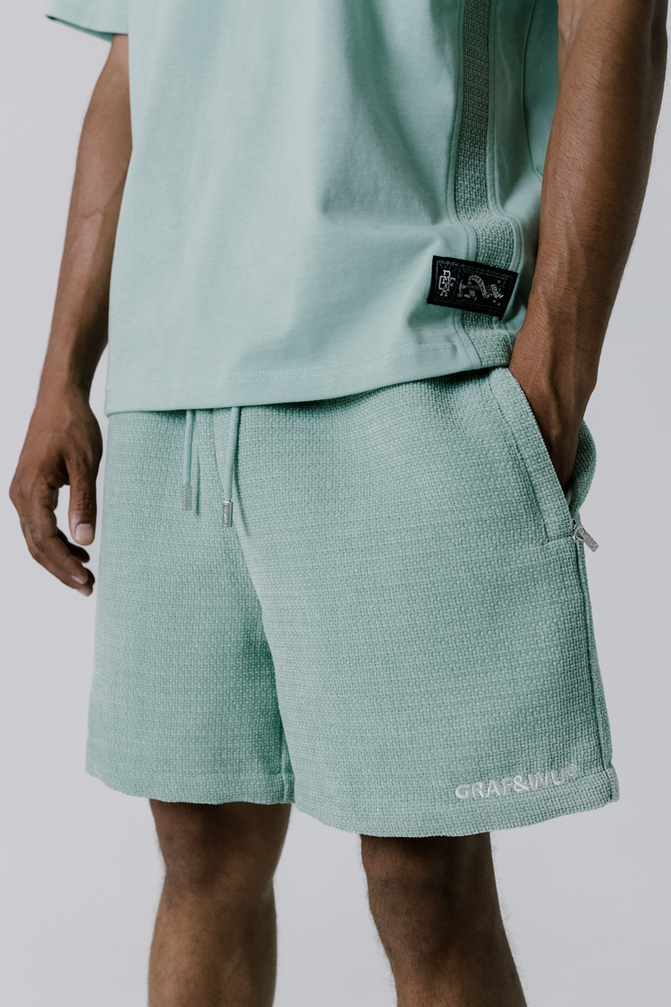 GRAFWU Flannel Fabric Comfortable Men Shorts