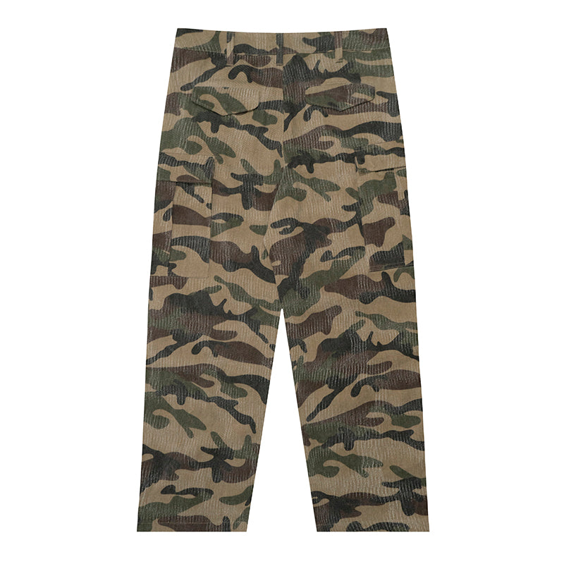 GRAF&WU Retro M65 Camouflage Leopard Cargo