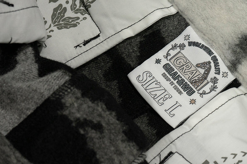 GRAF&WU Bronze Label Camouflage M65 Cargo Workwear Street Baggy Pants