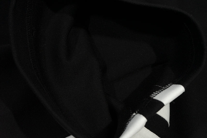 GRAF&WU Brand Arc Logo Embroidered Street Saggin Pants