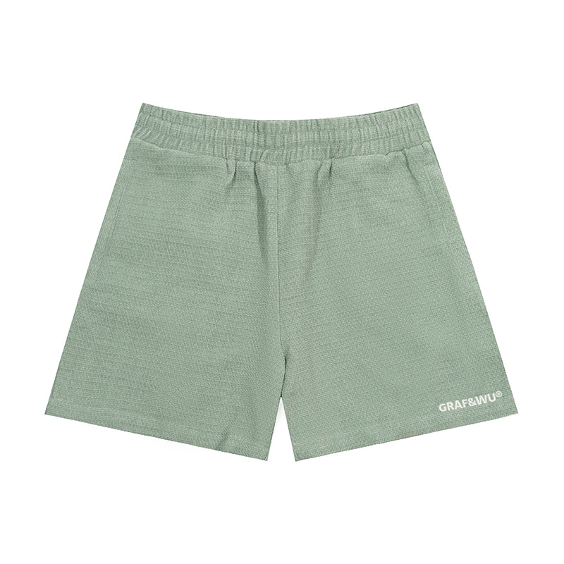 GRAFWU Flannel Fabric Comfortable Men Shorts