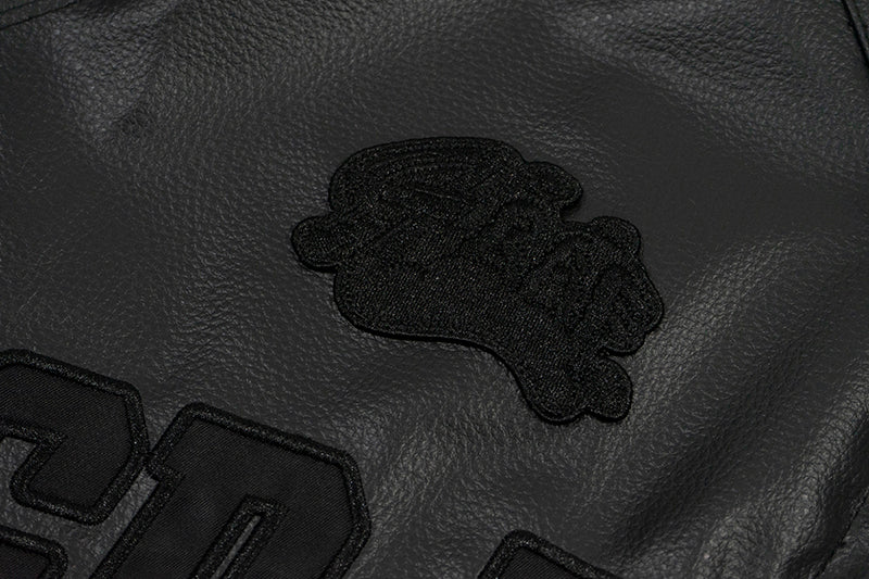 GRAF&WU Racing Gascar Series Retro Leather Jacket