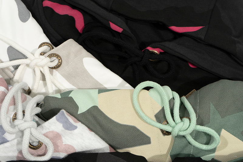 GRAF&WU Hidden Attack Multi-color Camouflage Oversize Hoodie