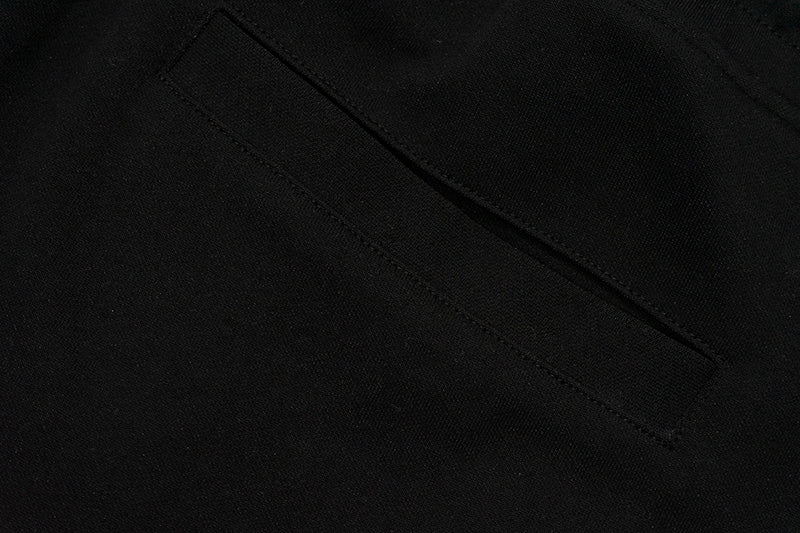 GRAF&WU Brand Arc Logo Embroidered Street Saggin Pants