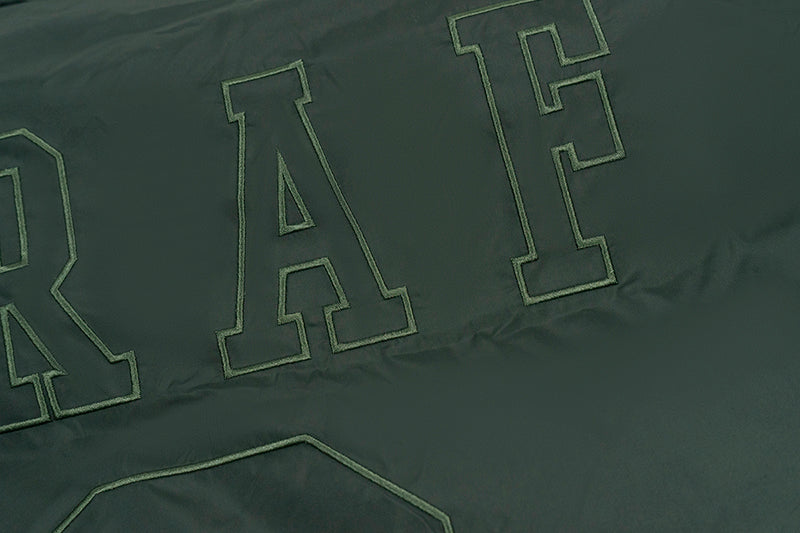 GRAF&WU Blokecore Floral Embroidery Thick Cotton-padded Coat