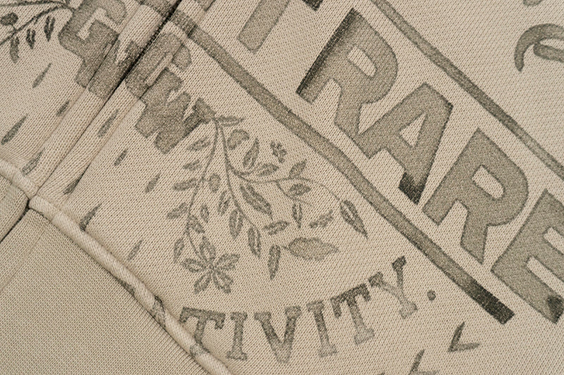 GRAF&WU Vintage AK47 Angel Barn Thick Fleece Zip-up Hoodie