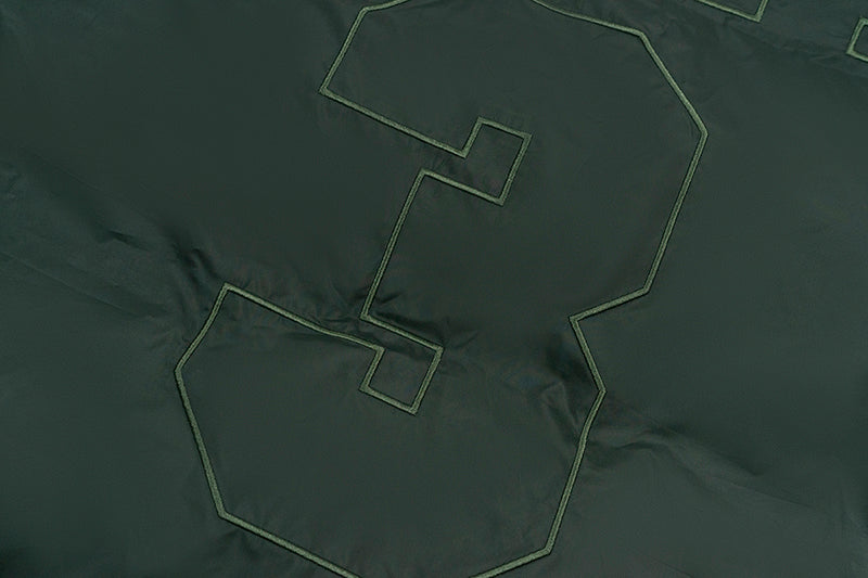 GRAF&WU Blokecore Floral Embroidery Thick Cotton-padded Coat