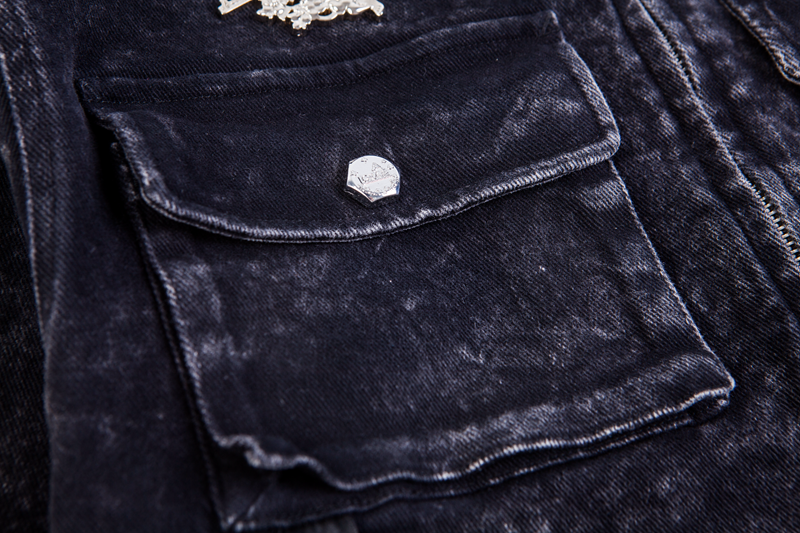 GRAF&WU Metal AK47 Angel Giraffe Military Multi-Pocket Jacket | Tactical Streetwear