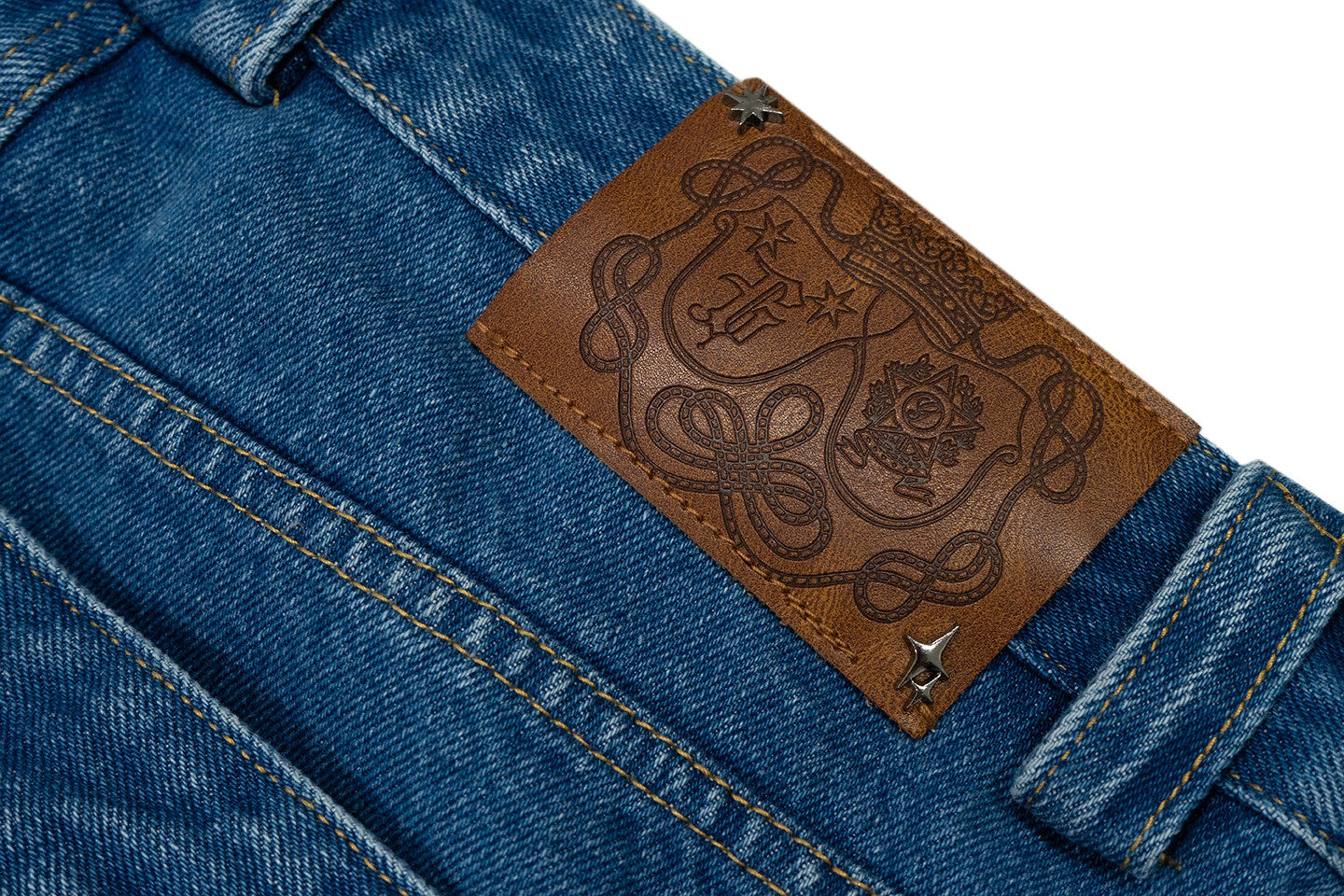 GRAF&WU Streetwear Double Waist Jeans Distressed Ripped Baggy Pants - Viral Y2K Denim