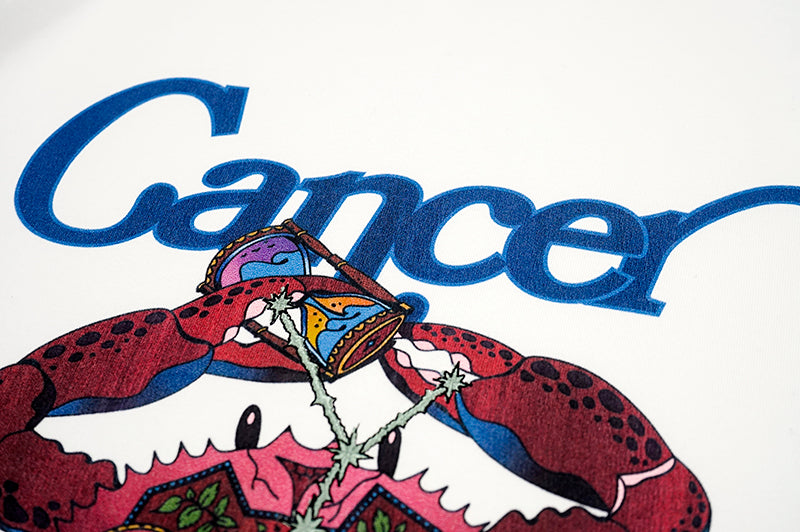 GRAF&WU 12 Signs Rap Lyrics Embroidery Print Long-sleeved Shirt