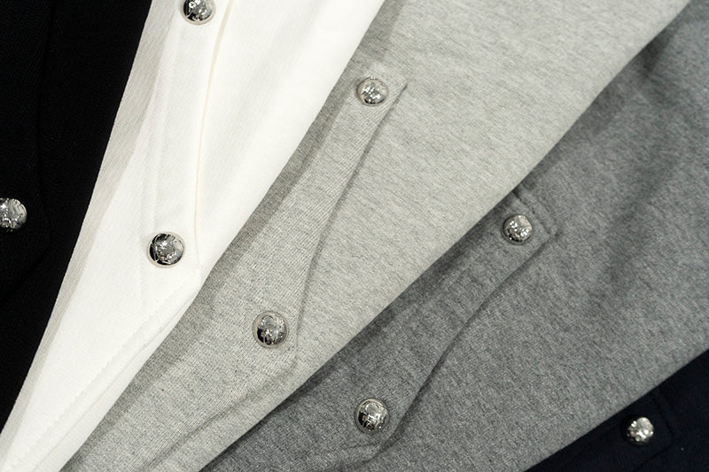 GRAF&WU Metal Buckle Street Loose Deer Angel Sweatshirt Hoodie