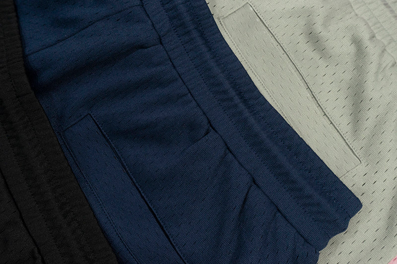 GRAF&WU Shorts Letter AK47 Angel Shorts Double Mesh Comfortable Sports Shorts Men's Casual Shorts