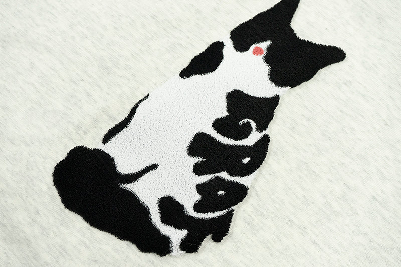 GRAF&WU Cow Cat Fashion T-Shirts