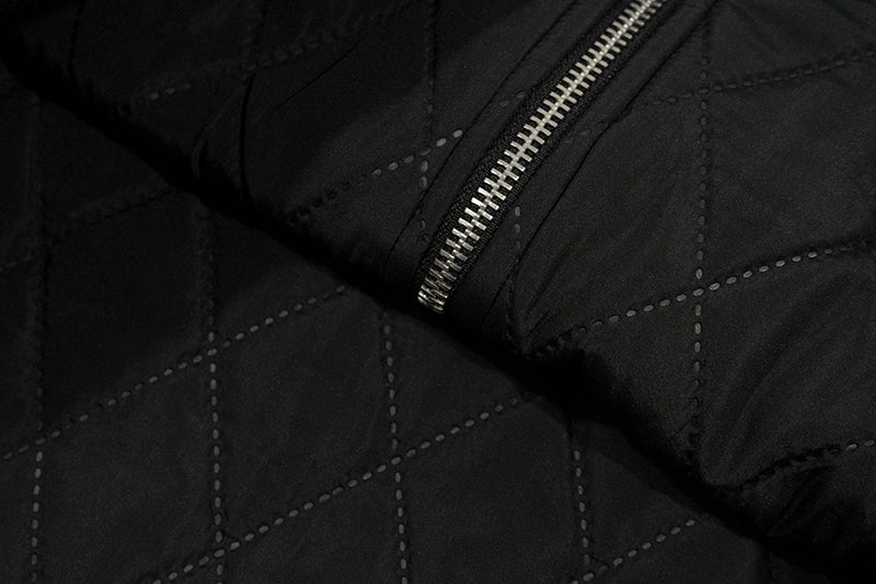 GRAF&WU Giraffe Brand Logo Wool Hooded Thicken Coat