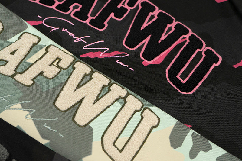 GRAF&WU Hidden Attack Multi-color Camouflage Oversize Hoodie