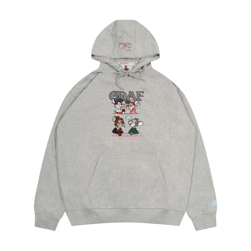 GRAF&WU StreetGossip 4 Series Devil Cat Tiger Fashion Hoodies