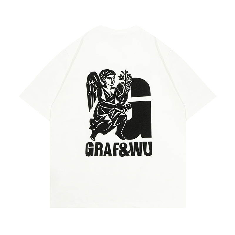 GRAF&WU Angel GW Guardian Peace Prayer T-Shirts