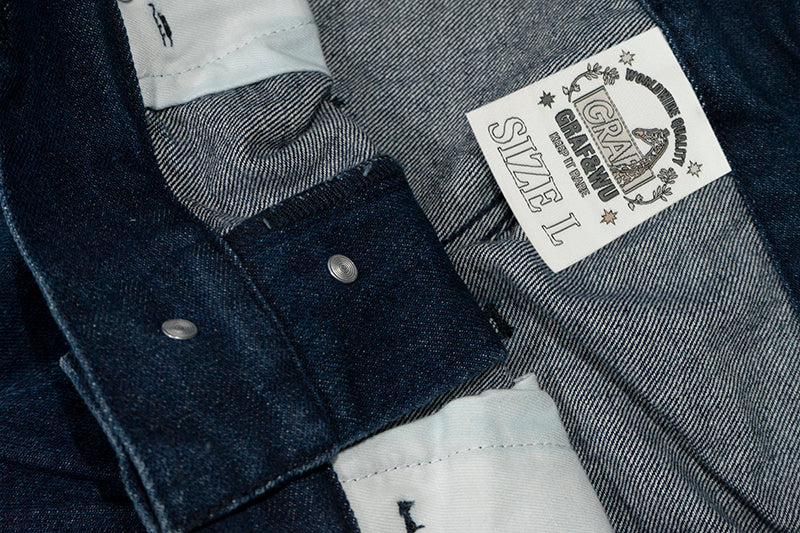 GRAFWU Oversize Streetwear Jeans