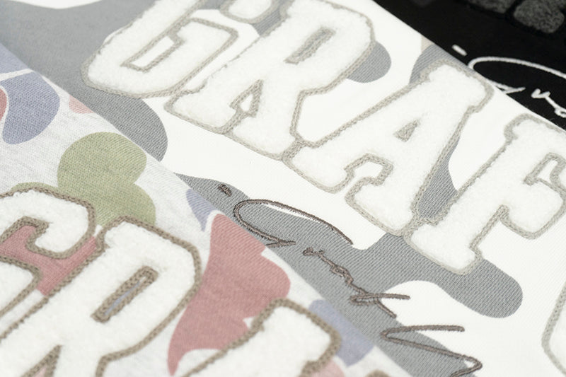 GRAF&WU Hidden Attack Multi-color Camouflage Oversize Hoodie