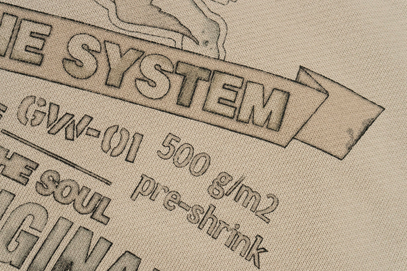 GRAF&WU Vintage AK47 Angel Barn Thick Fleece Zip-up Hoodie